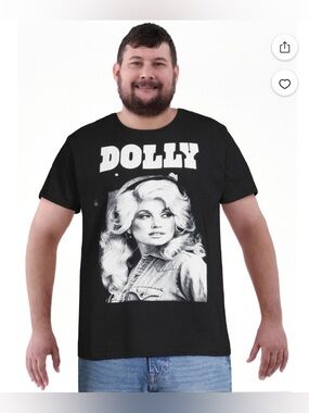 Dolly Parton Portrait Graphic T Shirt